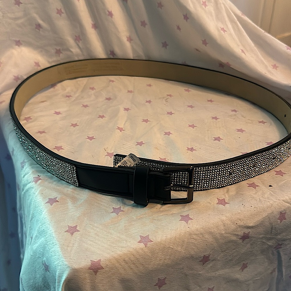 Bedazzled belt